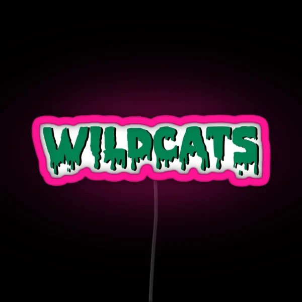 Wilmington University Wildcats RGB Neon Sign