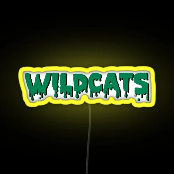 Wilmington University Wildcats RGB Neon Sign