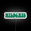 Wilmington University Wildcats neon sign