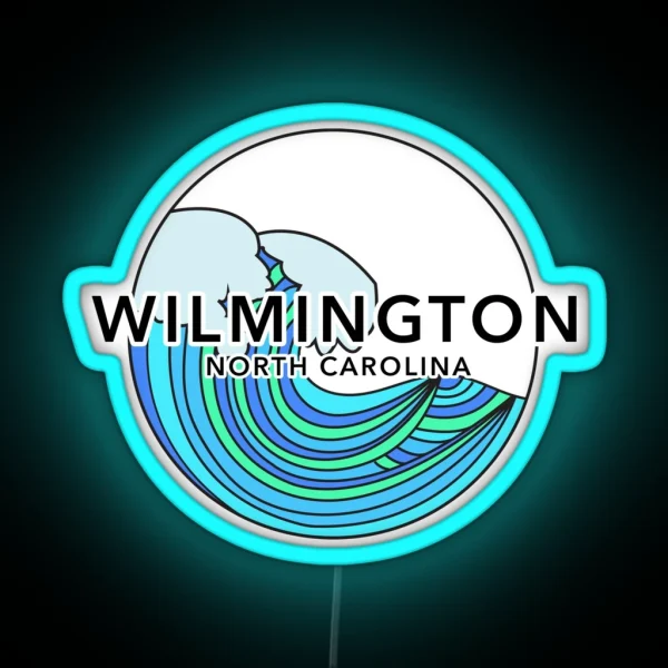 Wilmy Waves RGB Neon Sign