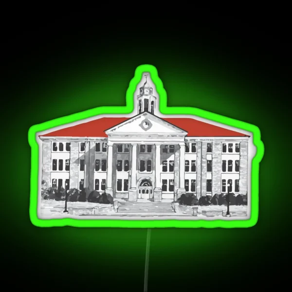 Wilson Hall RGB Neon Sign