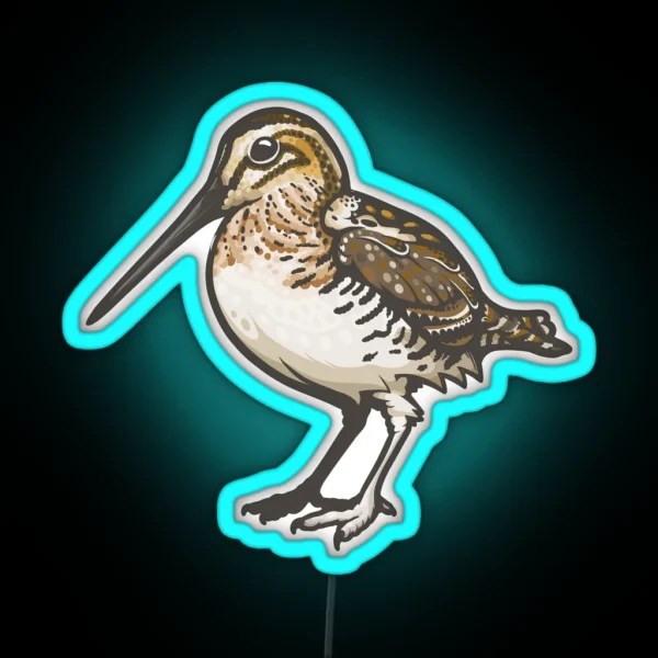 Wilson S Snipe RGB Neon Sign