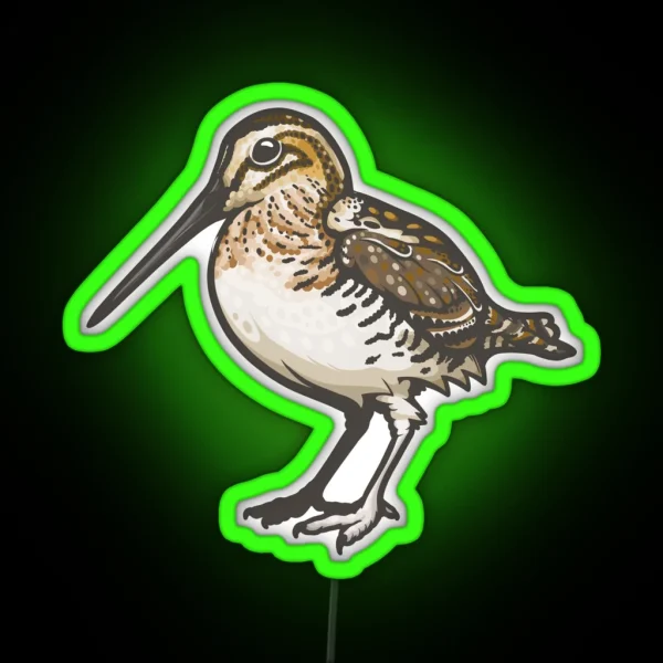 Wilson S Snipe RGB Neon Sign