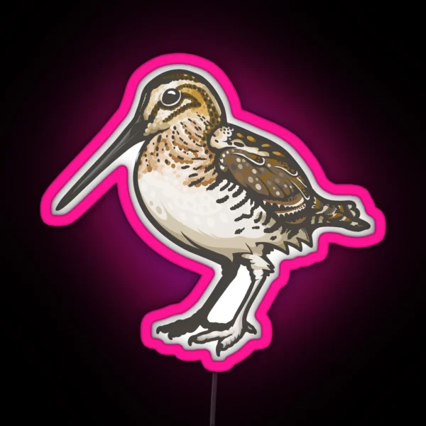 Wilson S Snipe RGB Neon Sign
