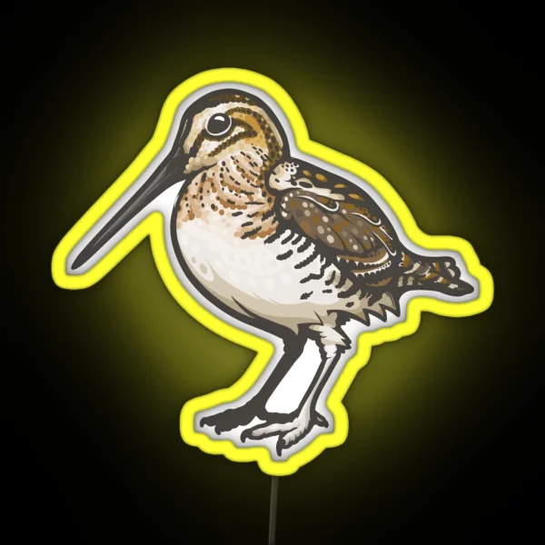Wilson S Snipe RGB Neon Sign