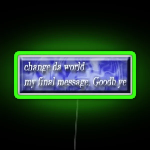 Windows 95 Startup Sound RGB Neon Sign