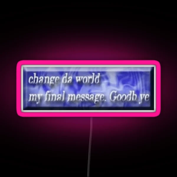 Windows 95 Startup Sound RGB Neon Sign