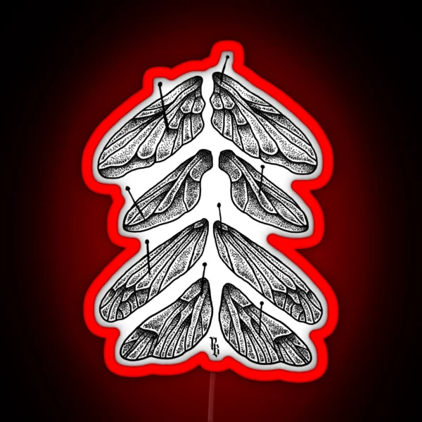 Wings RGB Neon Sign