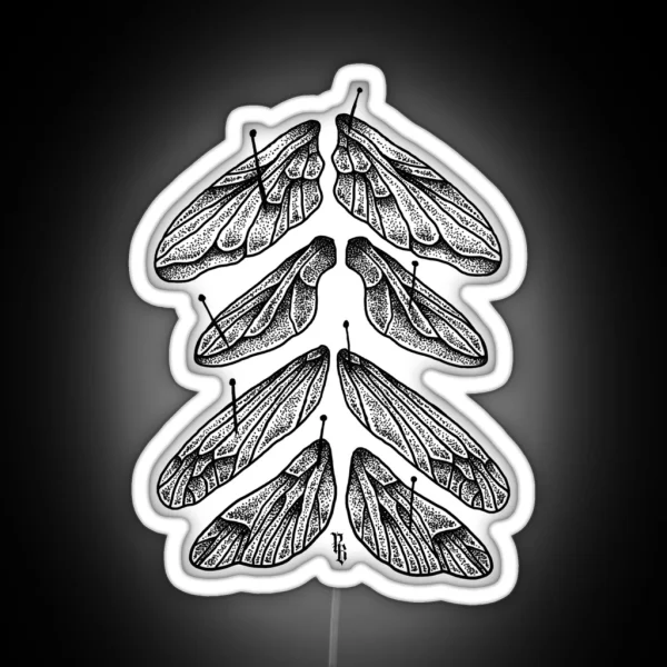 Wings RGB Neon Sign