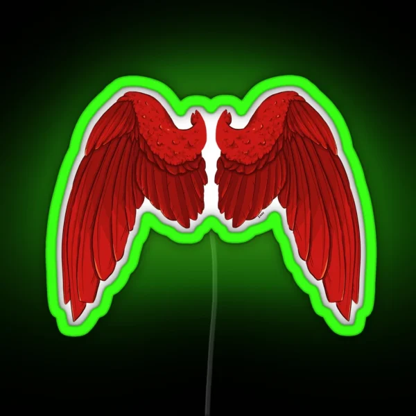 Wings RGB Neon Sign