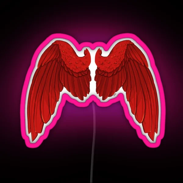 Wings RGB Neon Sign