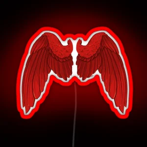 Wings RGB Neon Sign