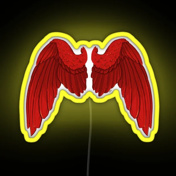 Wings RGB Neon Sign
