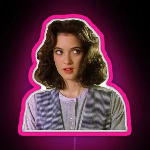 Winona Ryder RGB Neon Sign