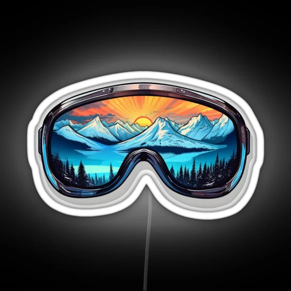 Winter Goggles Led RGB Neon Sign