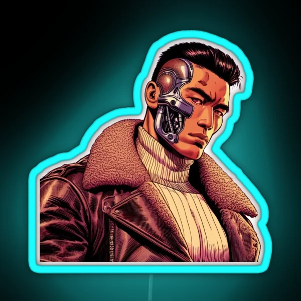 Winter Wear Terminator RGB Neon Sign