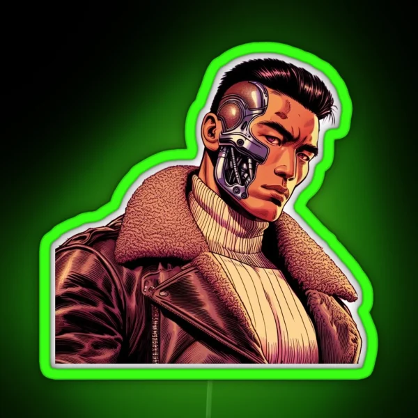 Winter Wear Terminator RGB Neon Sign