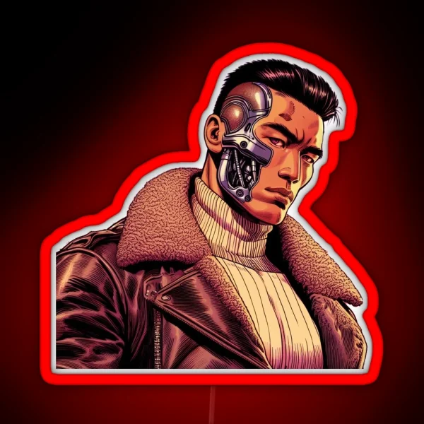 Winter Wear Terminator RGB Neon Sign