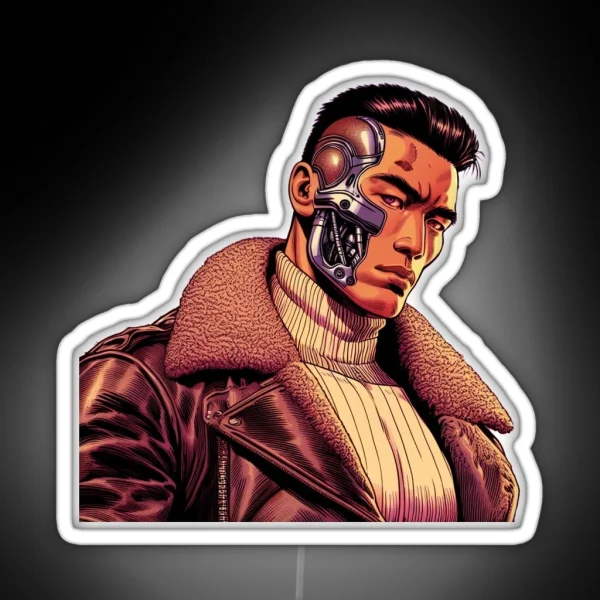 Winter Wear Terminator RGB Neon Sign