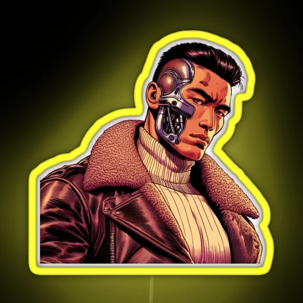 Winter Wear Terminator RGB Neon Sign