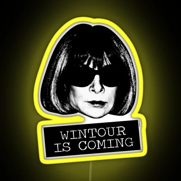 Wintour Is Coming RGB Neon Sign