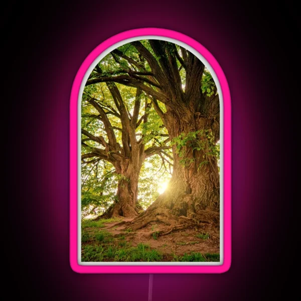 Wise Mystical Tree RGB Neon Sign