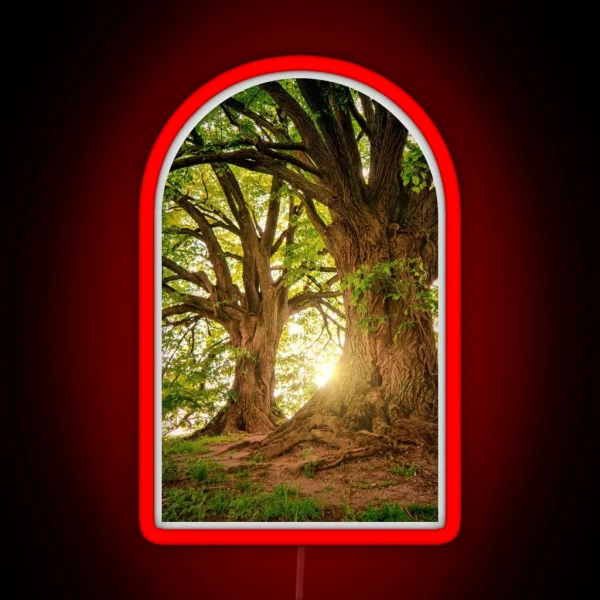Wise Mystical Tree RGB Neon Sign