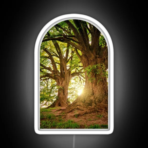 Wise Mystical Tree RGB Neon Sign