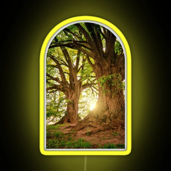 Wise Mystical Tree RGB Neon Sign