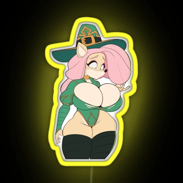 Witch Tawna RGB Neon Sign