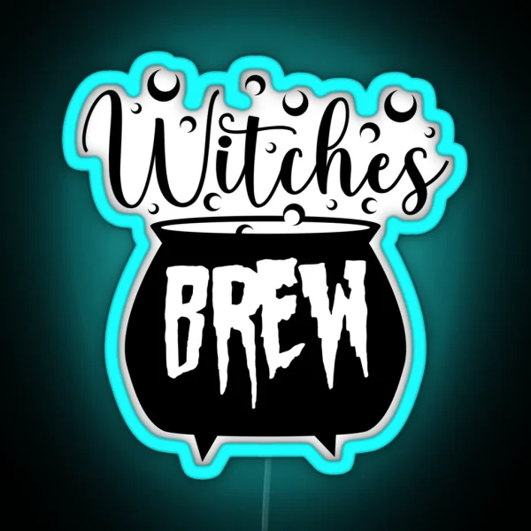 Witches Brew 2022 RGB Neon Sign
