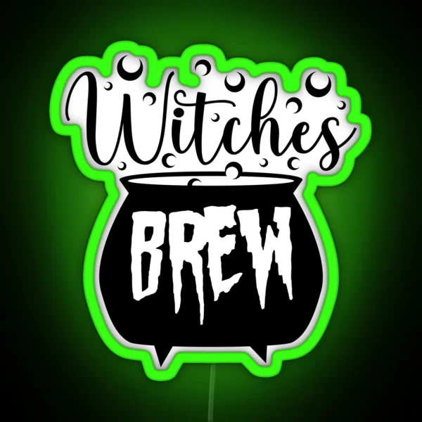 Witches Brew 2022 RGB Neon Sign