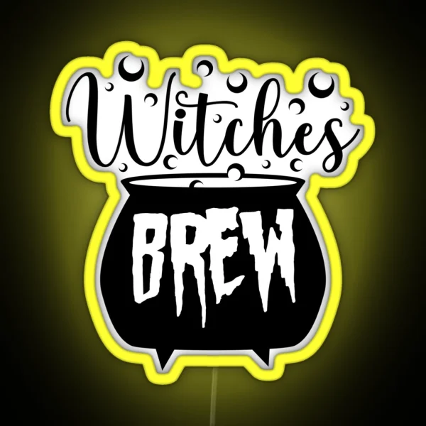 Witches Brew 2022 RGB Neon Sign