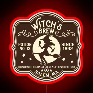 Witches Brew Led RGB Neon Sign