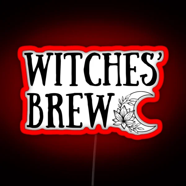 Witches Brew Mug RGB Neon Sign