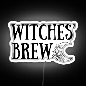 Witches Brew Mug RGB Neon Sign