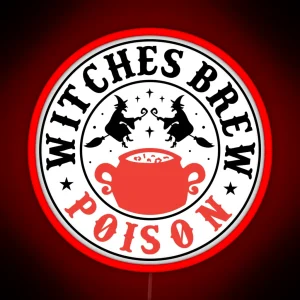 Witches Brew Poison RGB Neon Sign