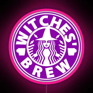 WITCHES BREW PURPLE RGB Neon Sign