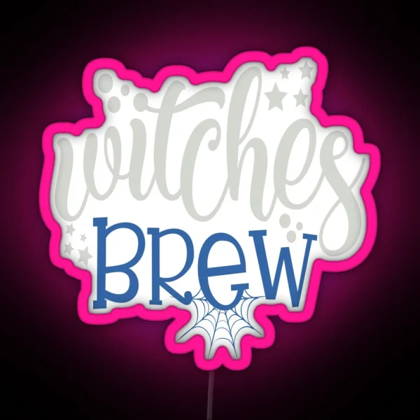 Witches Brew RGB Neon Sign
