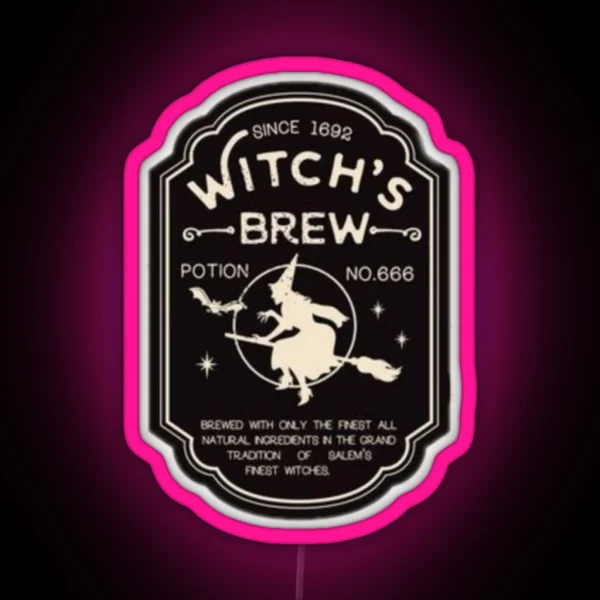Witches Brew RGB Neon Sign