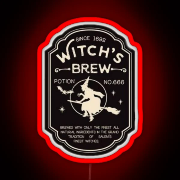 Witches Brew RGB Neon Sign