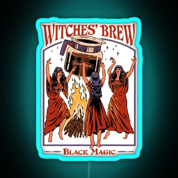 Witches Brew RGB Neon Sign