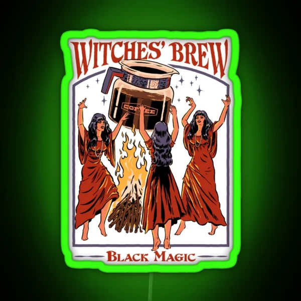 Witches Brew RGB Neon Sign