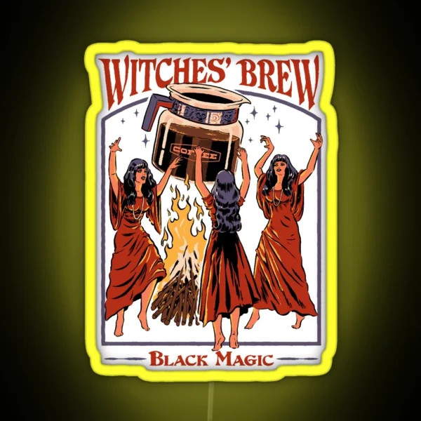 Witches Brew RGB Neon Sign