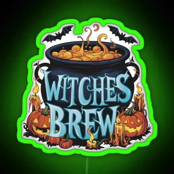 Witches Brew RGB Neon Sign