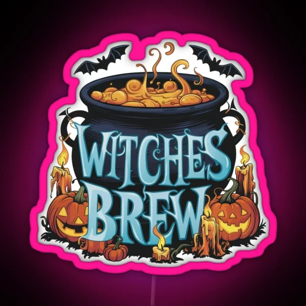 Witches Brew RGB Neon Sign