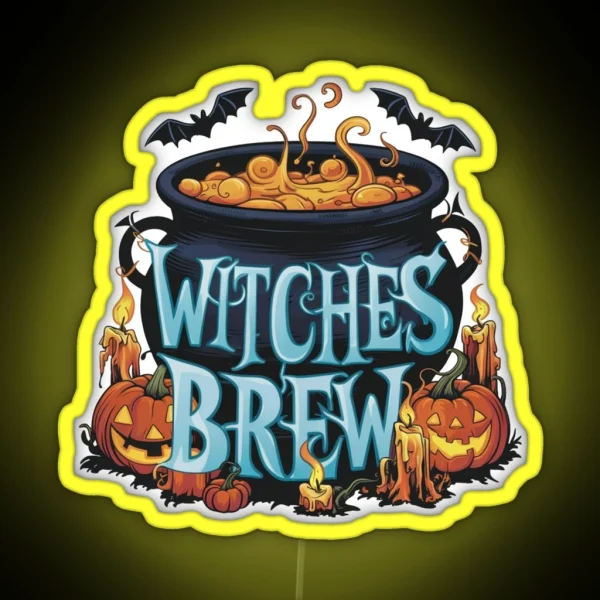 Witches Brew RGB Neon Sign