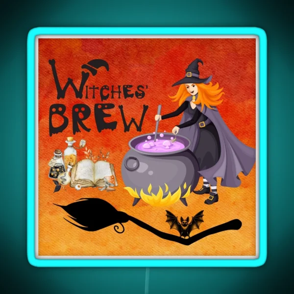 Witches Brew RGB Neon Sign