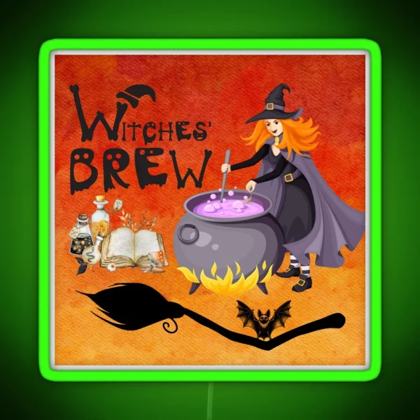 Witches Brew RGB Neon Sign