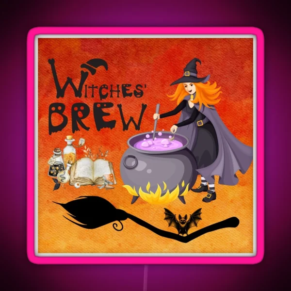 Witches Brew RGB Neon Sign